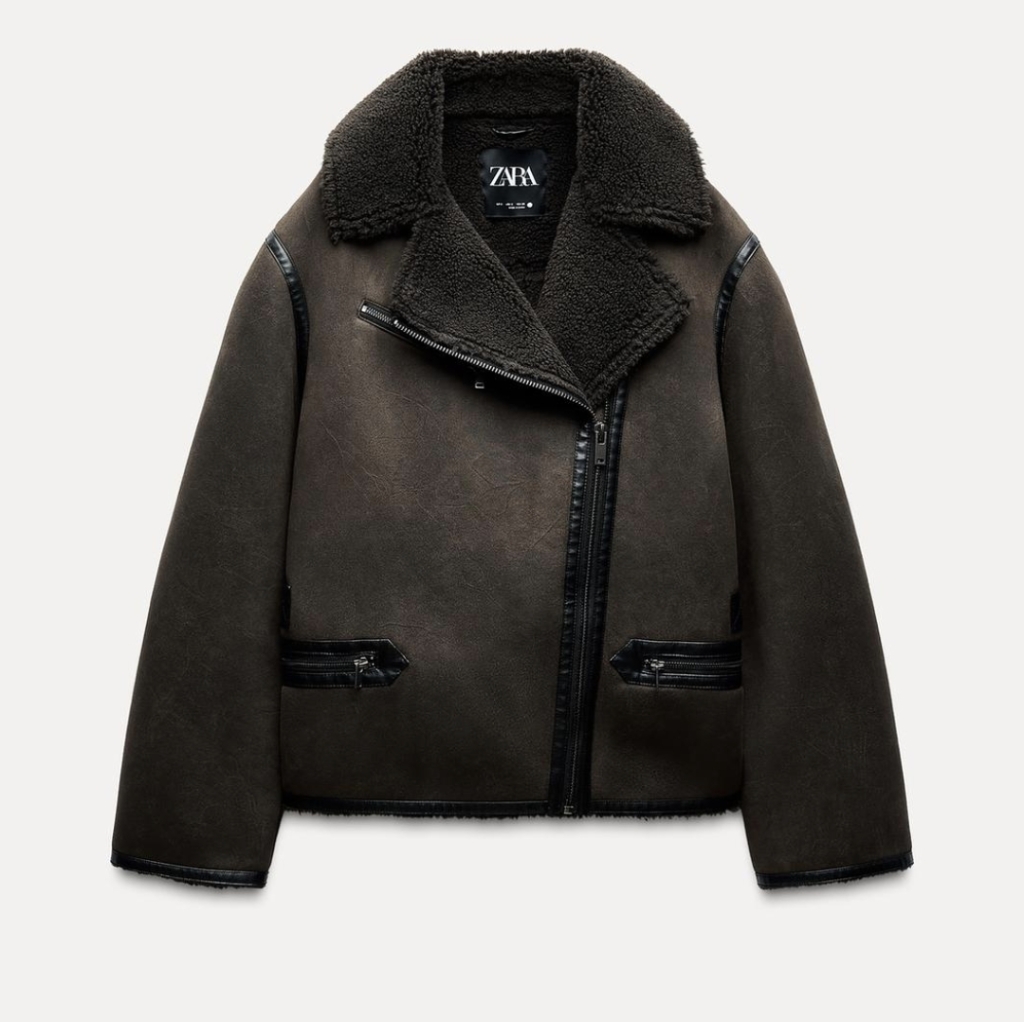 Zara Double Faced Jacket Zw Collection